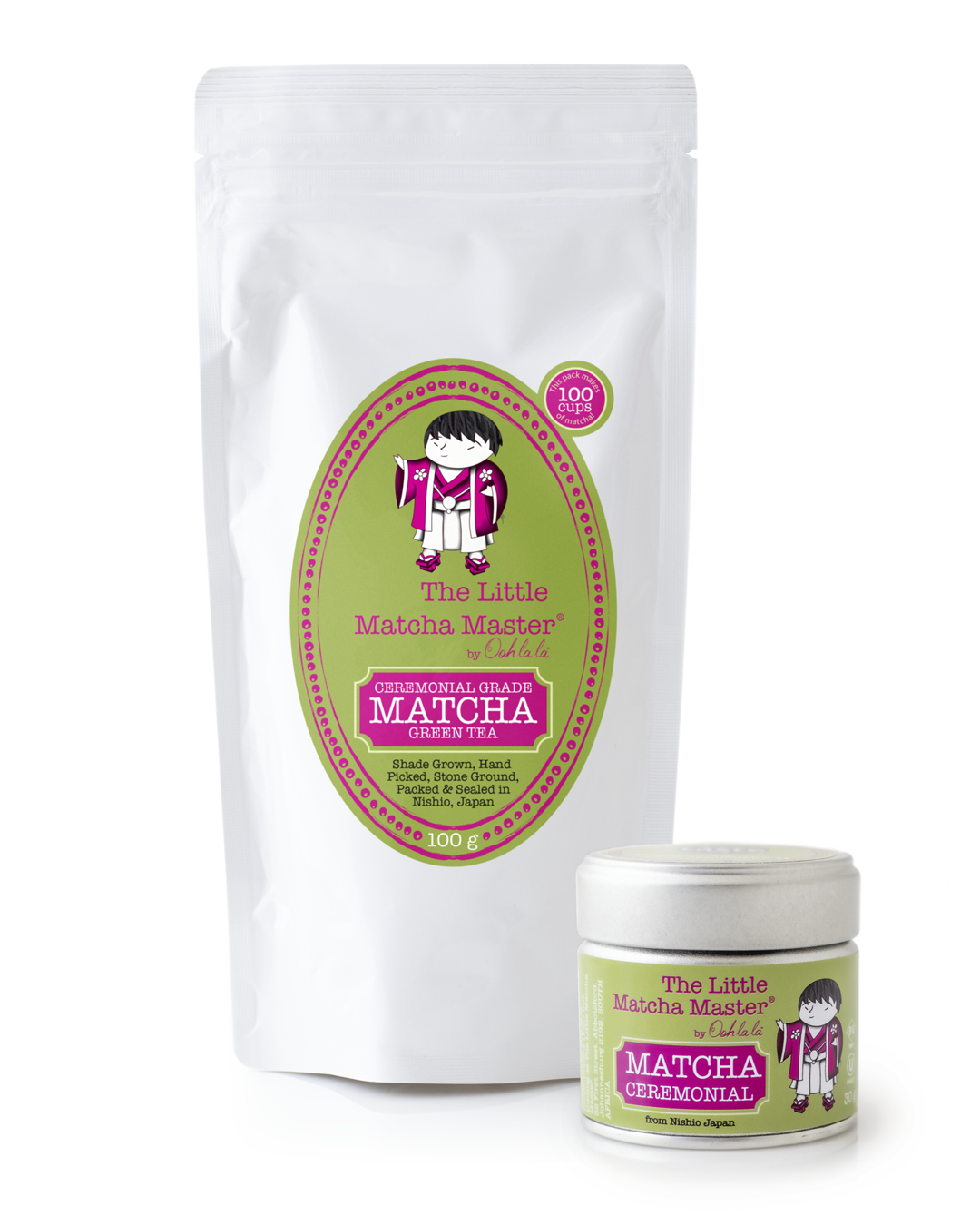Ceremonial Grade Matcha 100 g Bag – Ooh La La Confectionery